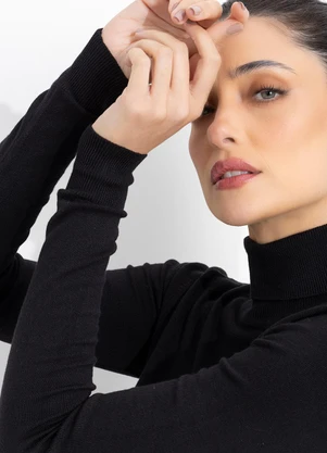 Colcci - Blusa Preto - COLCCI