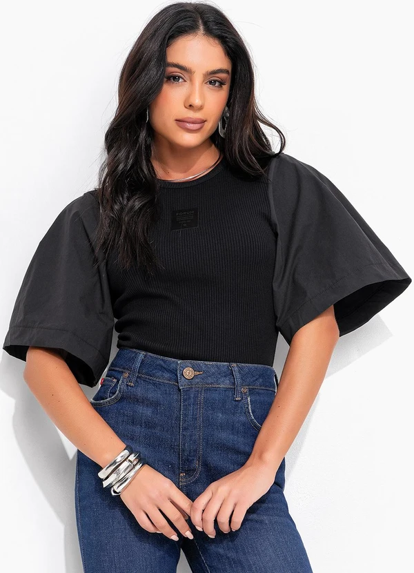 Forum - Blusa Preto