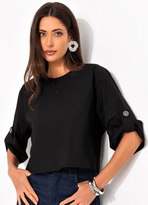 Colcci - Blusa Preto - COLCCI