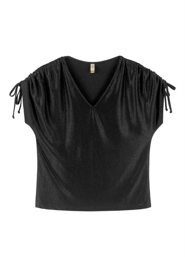 Marialícia - Blusa Preto