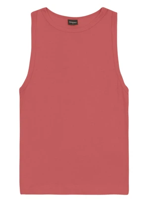 Essendi - Blusa Regata Feminina em Ribana Rosa - ESSENDI