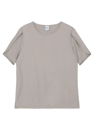 Malwee - Blusa Regular em Viscose Cinza - MALWEE
