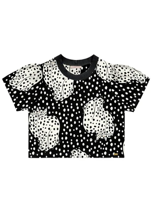 Angel - Blusa Retilinea Viscose  Preto - ANGEL