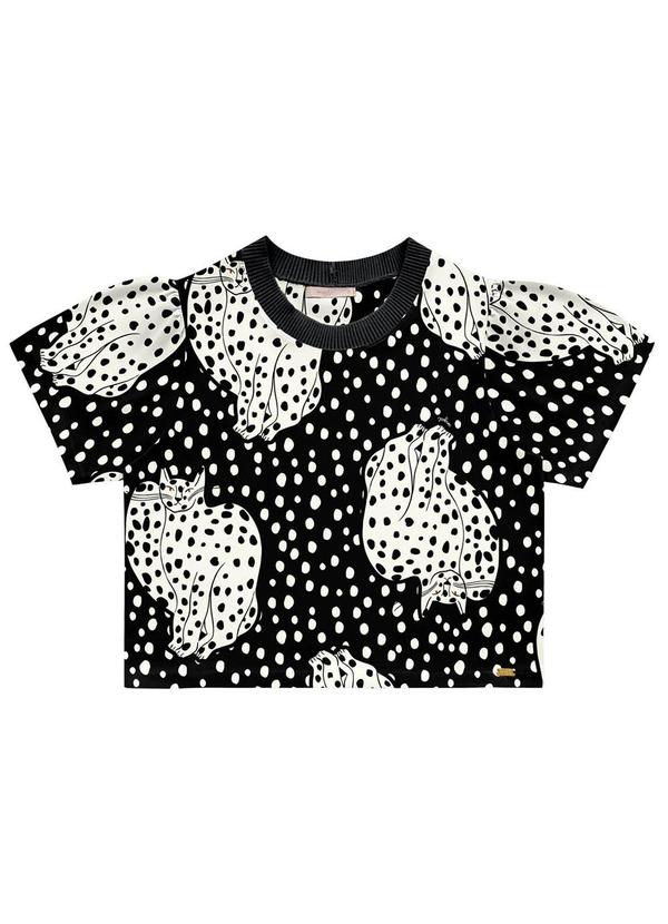 Angel - Blusa Retilinea Viscose Preto