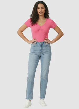 Yends Fashion - Blusa Ribana Feminina Ribana Rosa - YENDS FASHION