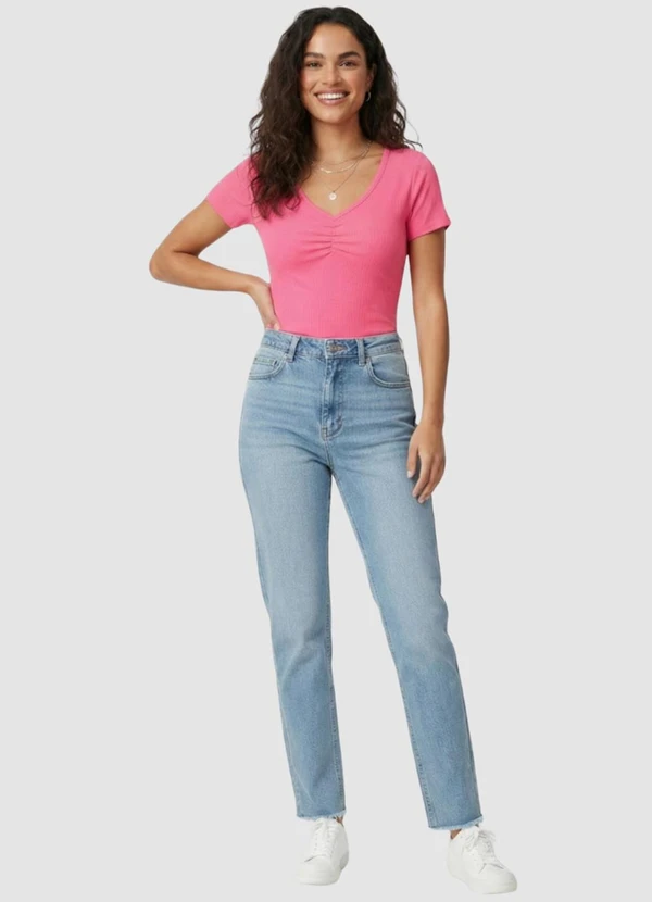 Yends Fashion - Blusa Ribana Feminina Ribana Rosa 3