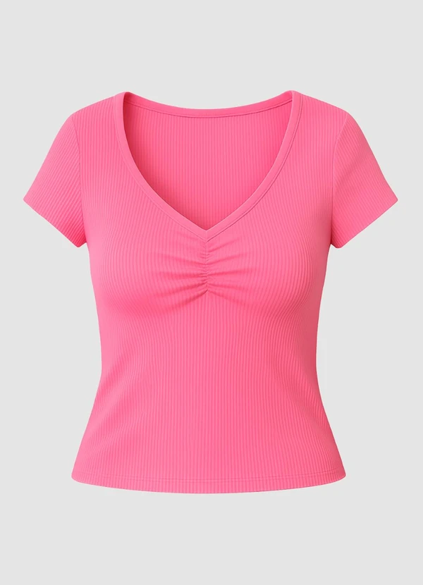 Yends Fashion - Blusa Ribana Feminina Ribana Rosa 4