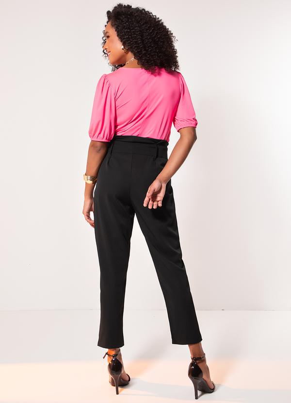 Quintess - Blusa Rosa em Malha Fria 4