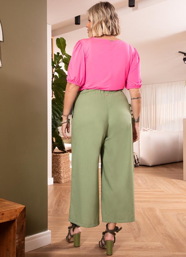 Quintess - Blusa Rosa em Malha Fria 9