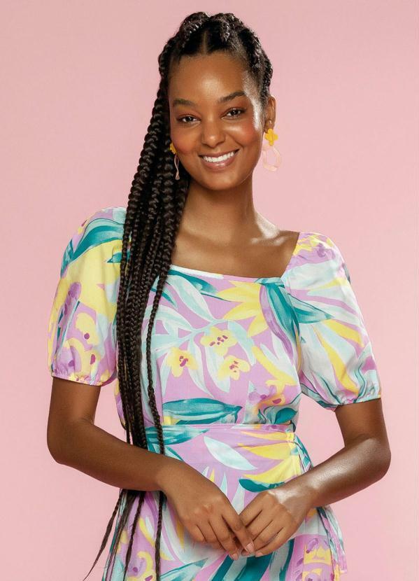 Marialícia - Blusa Rosa