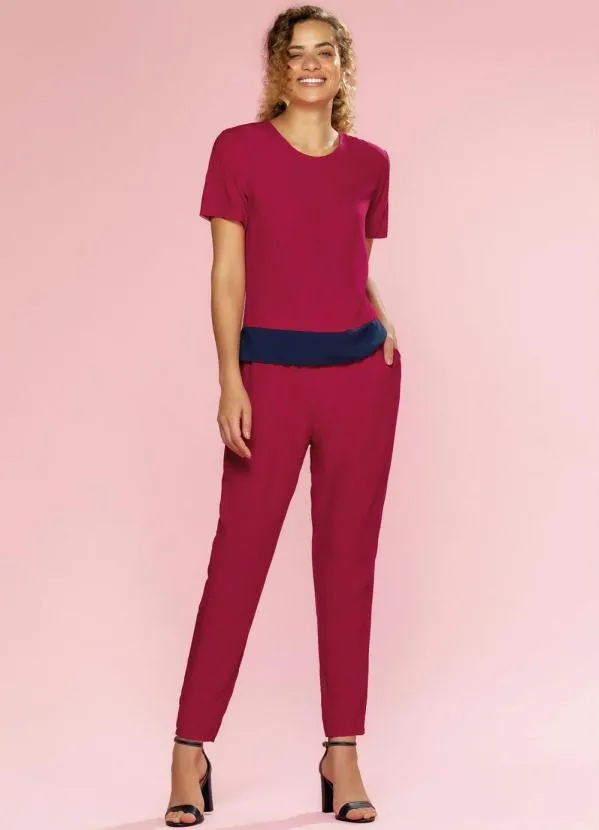 Marialícia - Blusa Rosa 2