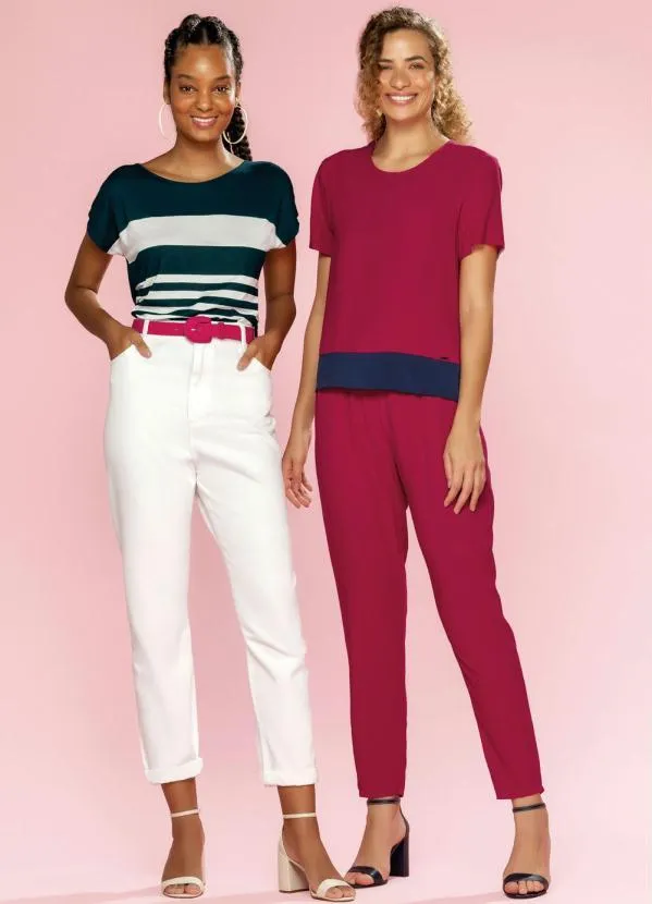 Marialícia - Blusa Rosa 3