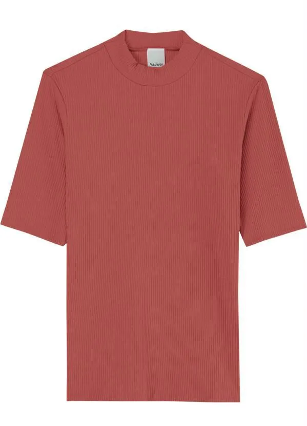 Malwee - Blusa Rosê Canelada Feminina 3