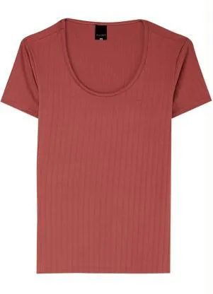 Malwee - Blusa Rosê Canelada Tradicional - MALWEE