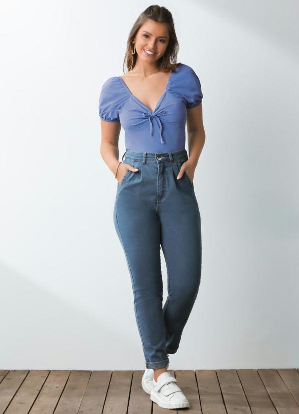 Quintess - Blusa Roxa com Detalhe no Busto 3