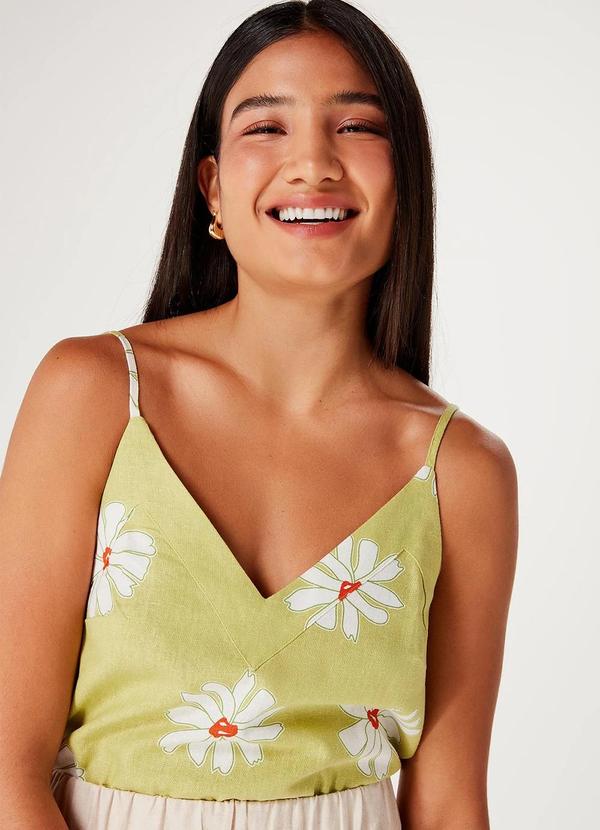 Hering - Blusa sem Manga Feminina Verde