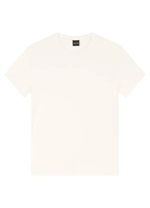 Enfim - Blusa Slim em Viscose Off White - ENFIM