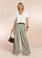 Doce Trama - Blusa Soft Garden em Viscoflow Branco - variação: Branco