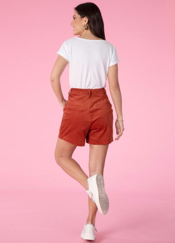 Quintess - Blusa Soltinha Branca em Malha Creponada 4