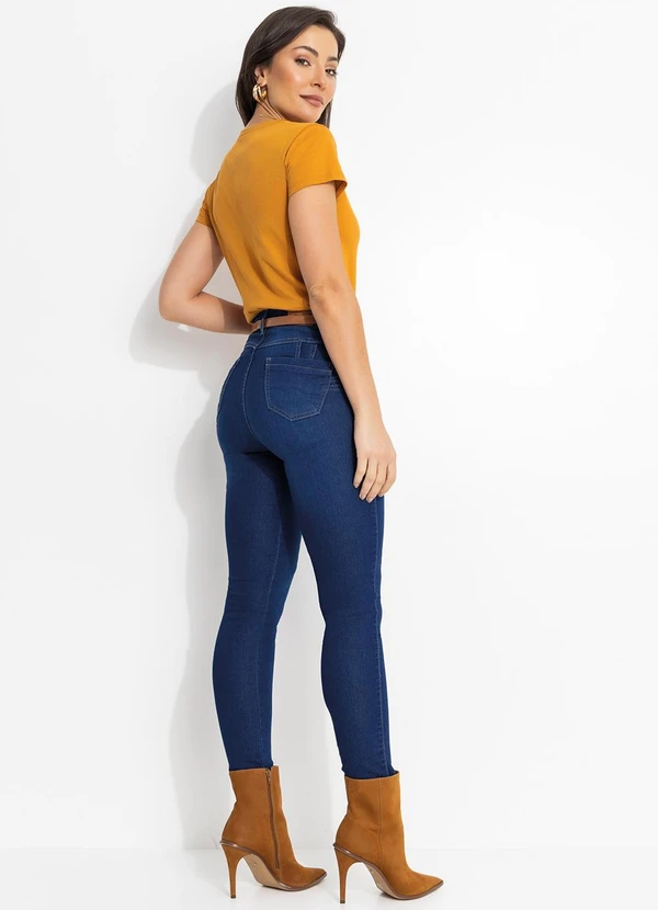 Moda Pop - Blusa T-Shirt Caramelo com Estampa Frontal 4