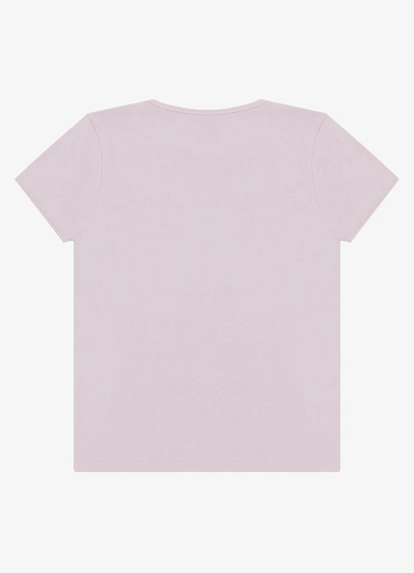 Select - Blusa T-Shirt Feminina Estampada Rosa 2