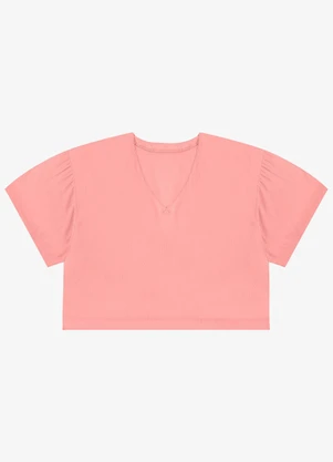 Blusa Tecido em Viscose Infinita Cor (Rosa) - INFINITA COR