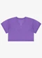 Infinita Cor - Blusa Tecido em Viscose Infinita Cor Roxo - variação: Roxo
