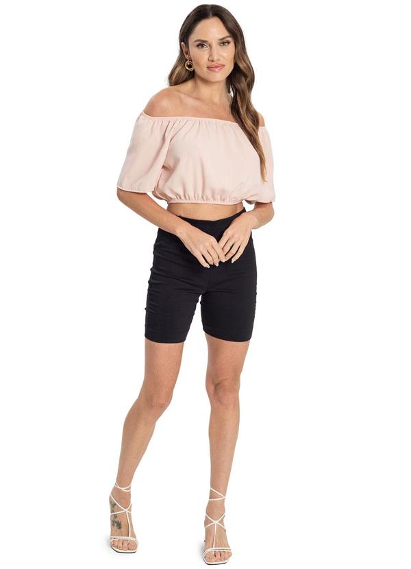 Endless - Blusa Tecido Plano Feminina Rosa 3