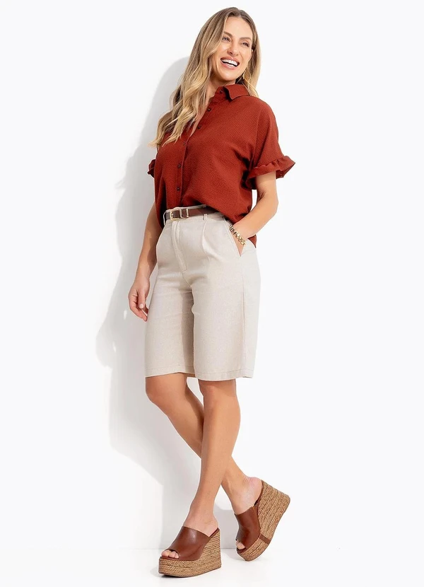 Quintess - Blusa Telha em Crepe Plano Anarruga 5