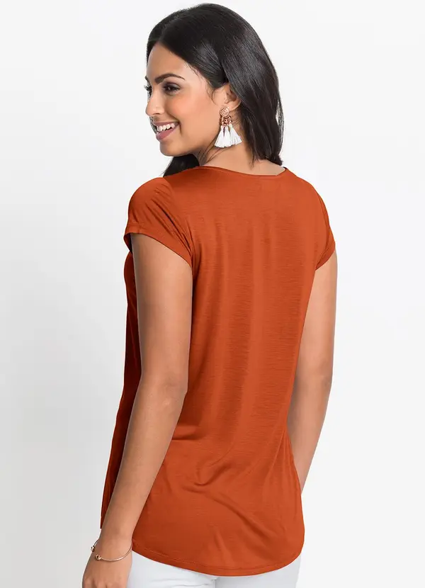 bonprix - Blusa Telha em Malha de Viscose 2