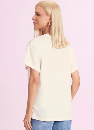 Angel - Blusa Tomates Bege - ANGEL