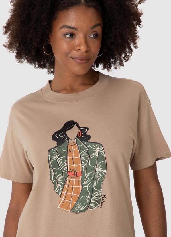 Malwee - Blusa Tradicional Mulher Fashionista Bege 3