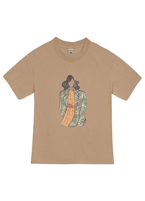 Malwee - Blusa Tradicional Mulher Fashionista Bege 5