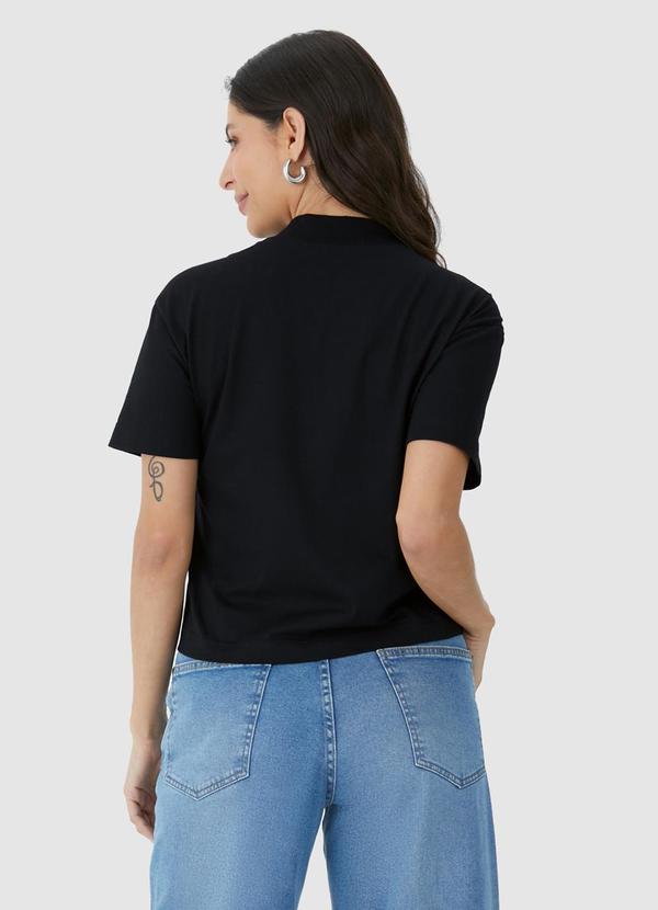 Malwee - Blusa Tradicional Soleil de Ma Vie Preto 2