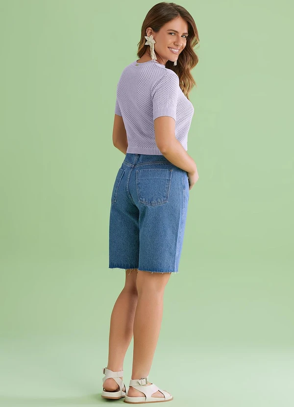 Angel - Blusa Tricot Roxo 3