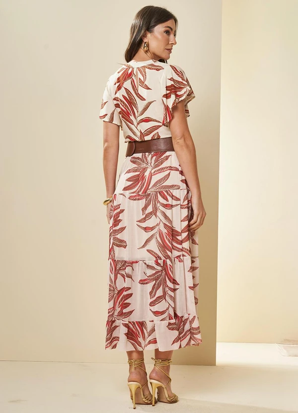 Doce Trama - Blusa Tropical Estampada Estampado 4