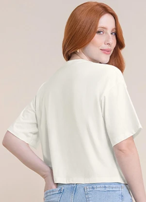 Angel - Blusa Veleiro Bege - ANGEL