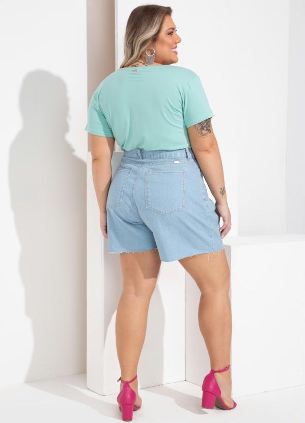 Quintess - Blusa Verde Água com Detalhe em Botões 9