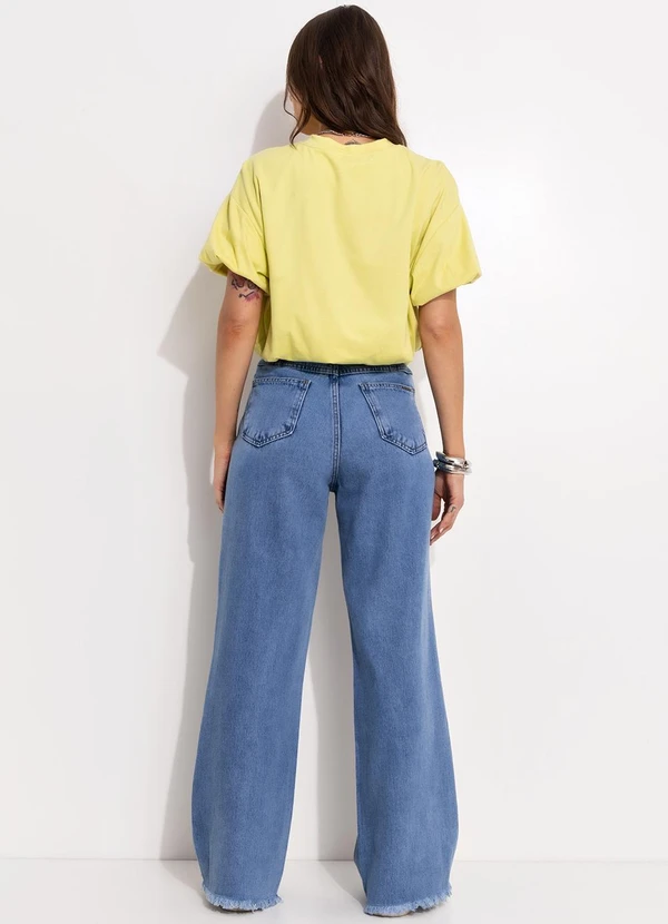 Bimini - Blusa Verde Claro em Malha de Algodão 4