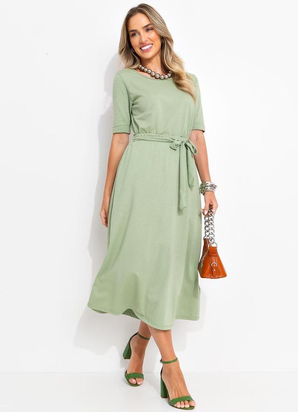 Bimini - Blusa Verde Claro em Malha Texturizada 5