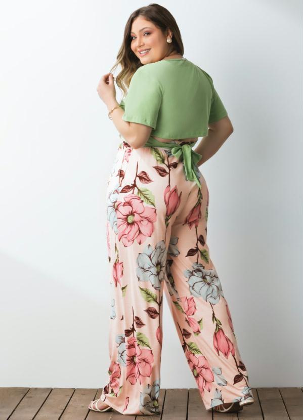 Outlet - Blusa Verde com Amarração 9