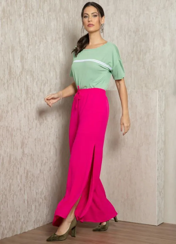 Quintess - Blusa Verde com Passamanaria 5