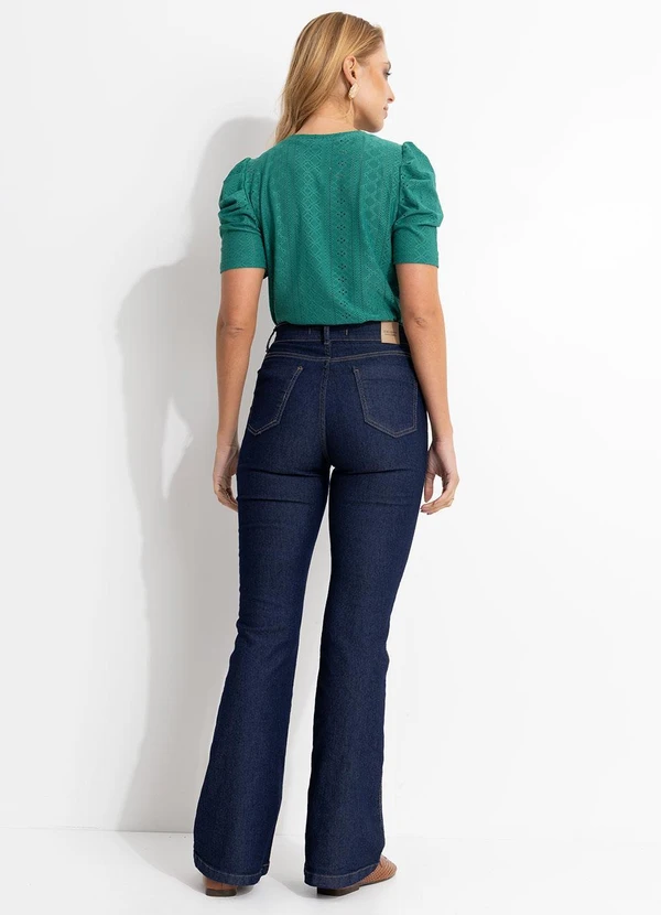 Quintess - Blusa Verde em Malha Laise 2