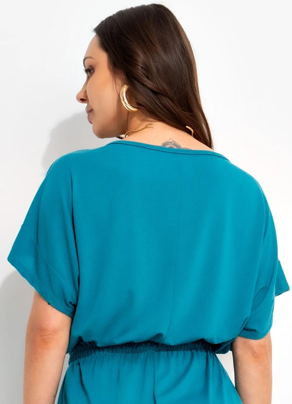 Bimini - Blusa Verde em Poliviscose 2