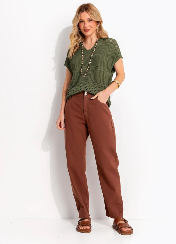 Quintess - Blusa Verde em Tricô 6