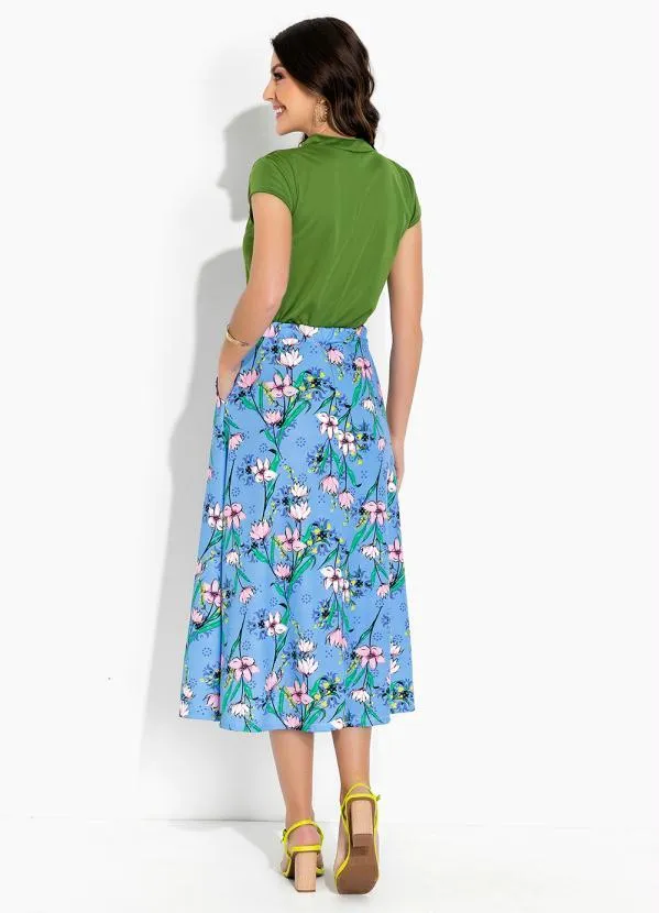 Rosalie - Blusa Verde Gola Padre 4