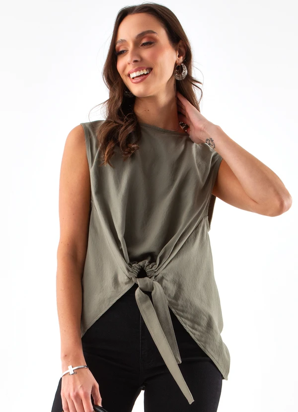 Colcci - Blusa Verde