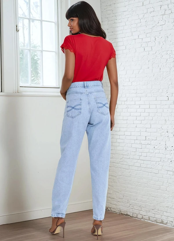 bonprix - Blusa Vermelha em Malha de Viscose 3