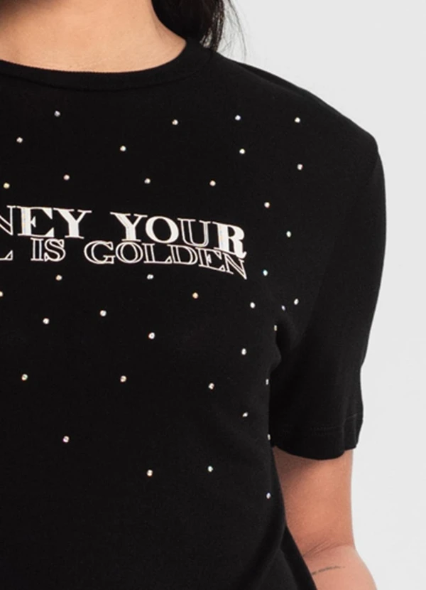 Rovitex - Blusa Visco Tricot Feminina Preto 5