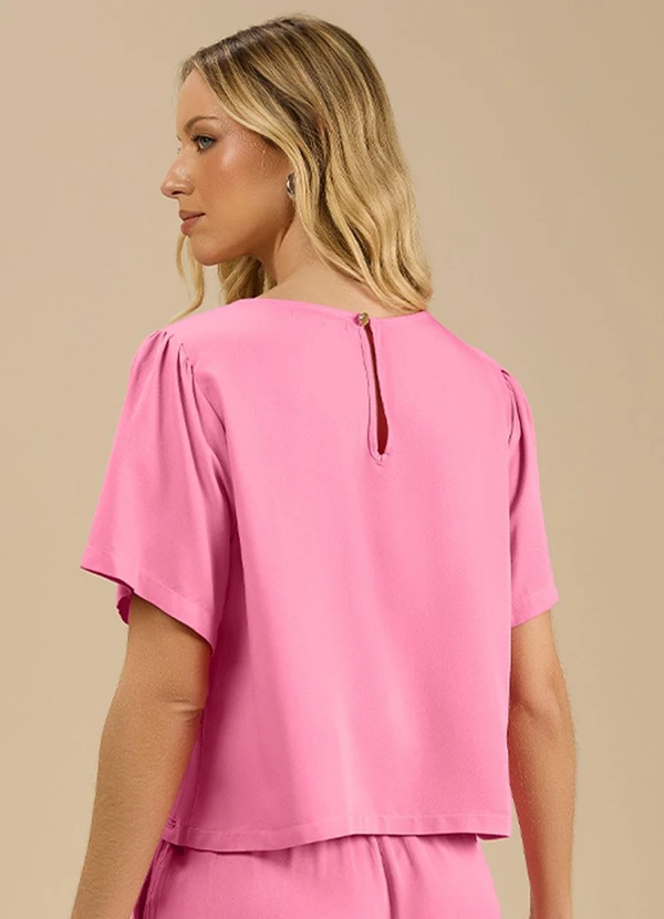 Angel - Blusa Viscose Essentials Rosa 2